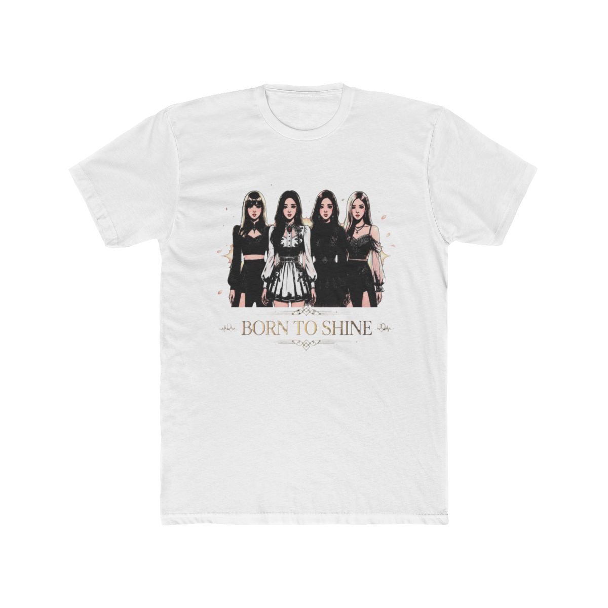 Born to Shine Blackpink K-pop Fan T Shirt