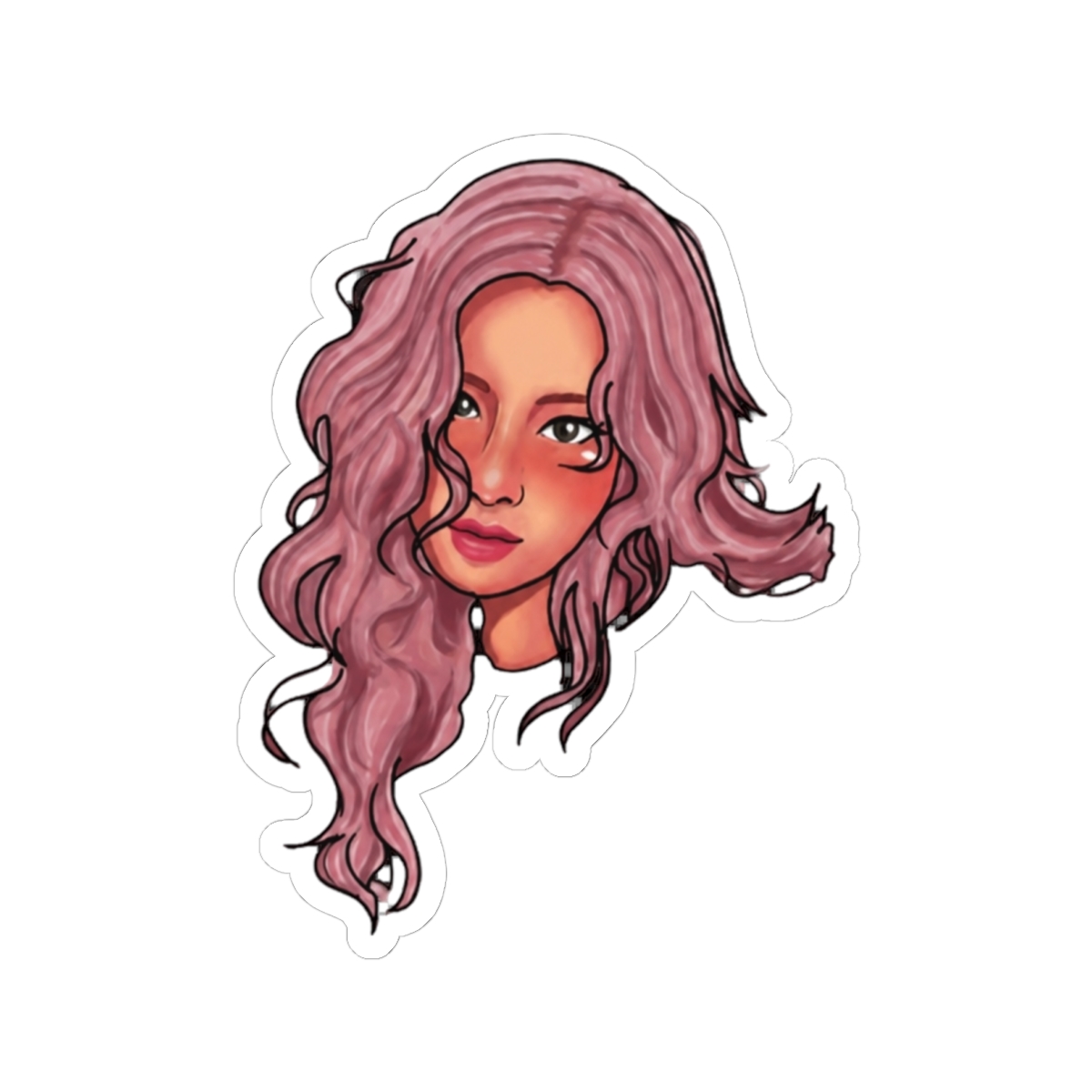 Rose blackpink Sticker