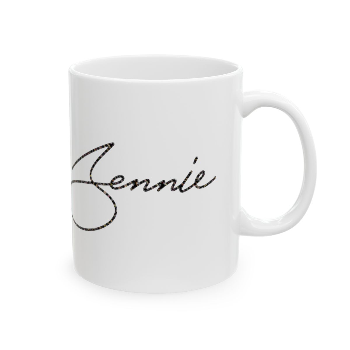 blackpink jennie signature mug