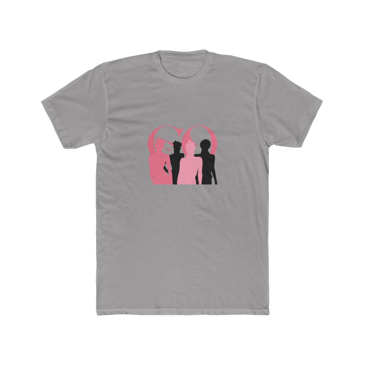 Silhouette design inspired by the group Blackpink during the go era T-Shirt