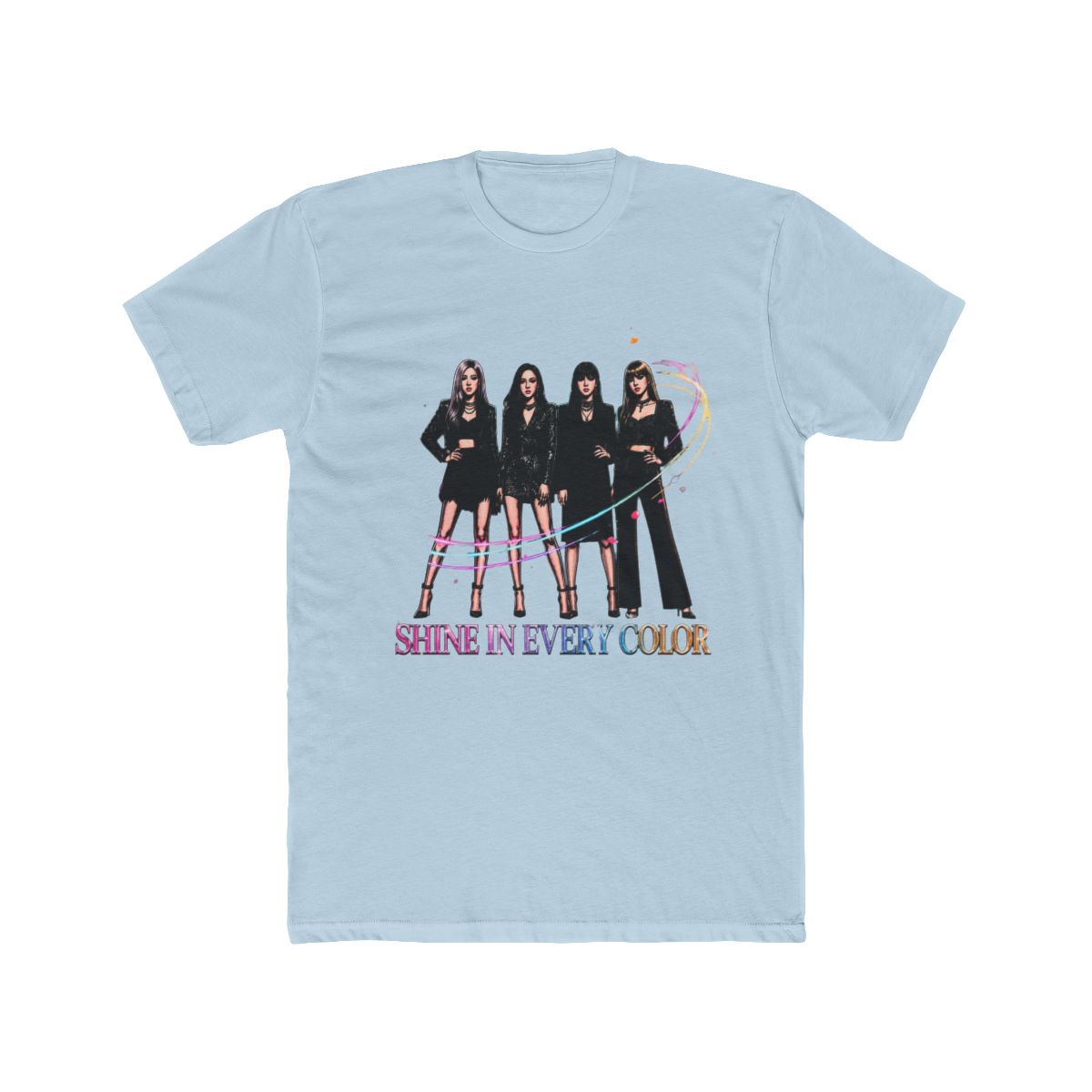 Blackpink K-Pop Shine Fashion Art Print T Shirt