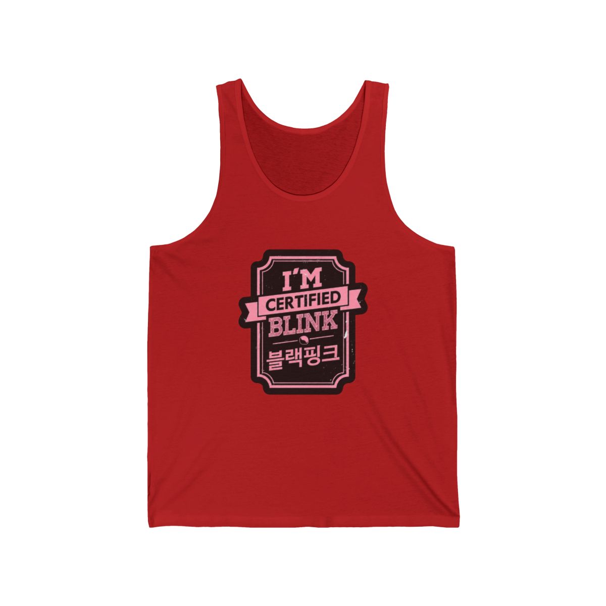 Blackpink Im Certified Blink Tank Top